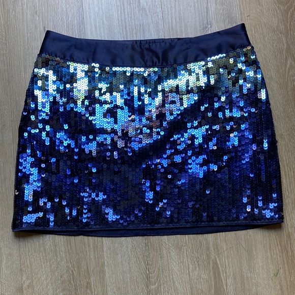 Express Dresses & Skirts - Express satin sequin skirt BUNDLE AND SAVE 15%OFF